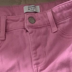 Crown and ivy Light pink jeans